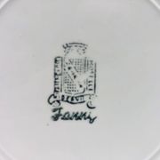 Nidervillier dessert service, fanny model