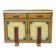 Low buffet / Art Deco sideboard (1930s) revamped in Folk / Bohemian style.