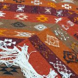 Traditional handmade Berber carpet 127x185cm