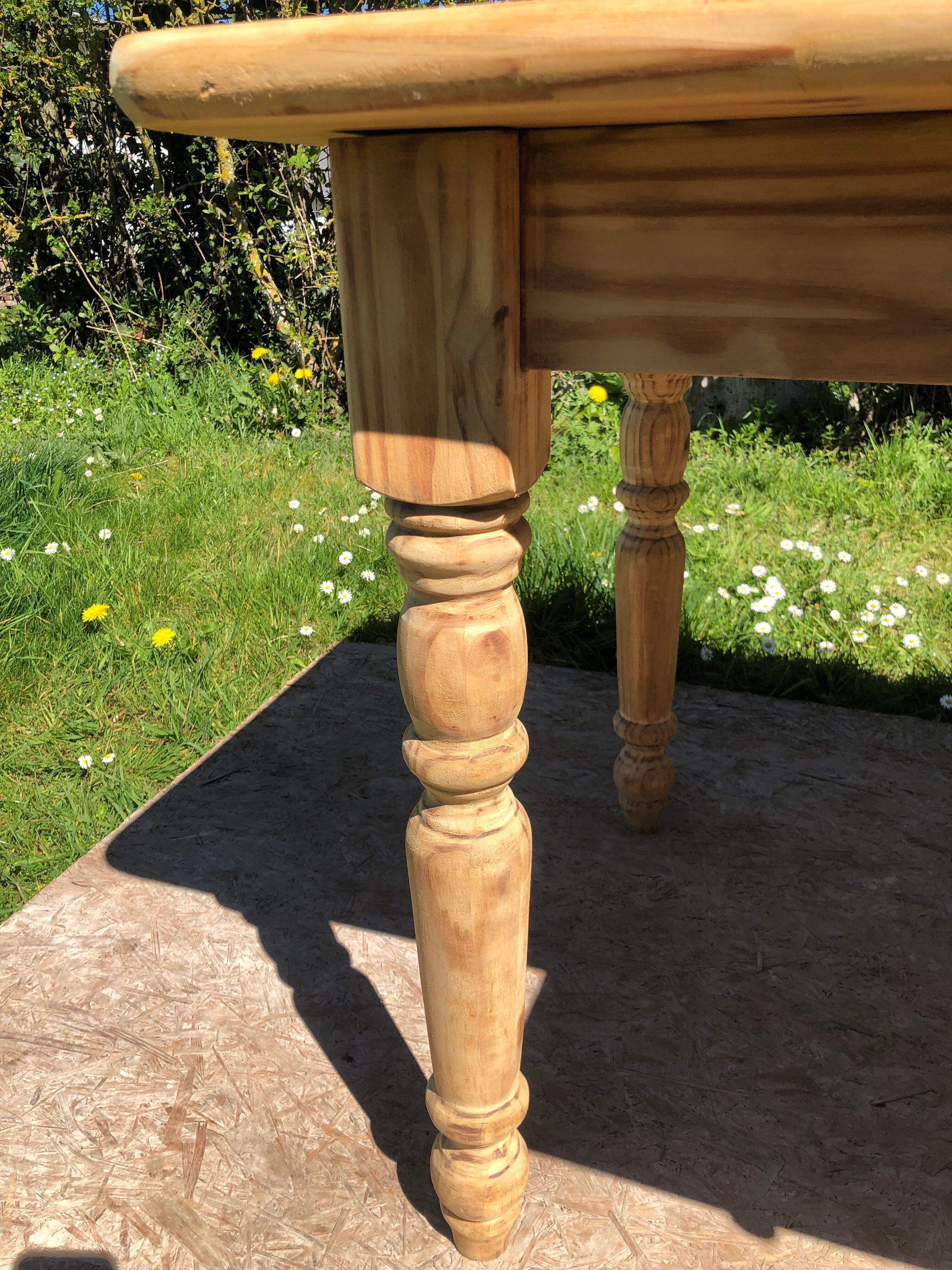Side table.