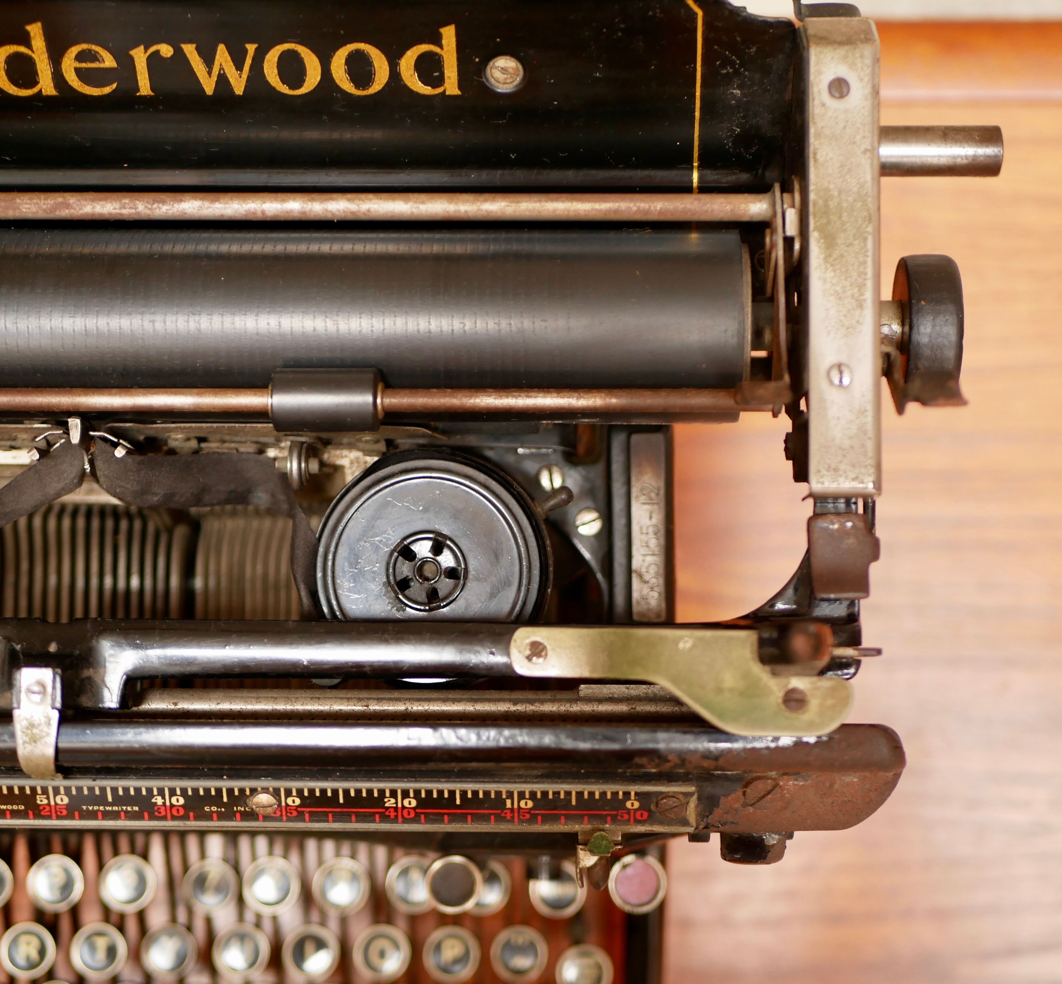 Underwood typewriter early twentieth century