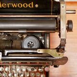 Underwood typewriter early twentieth century