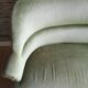 Green velvet toad sofa