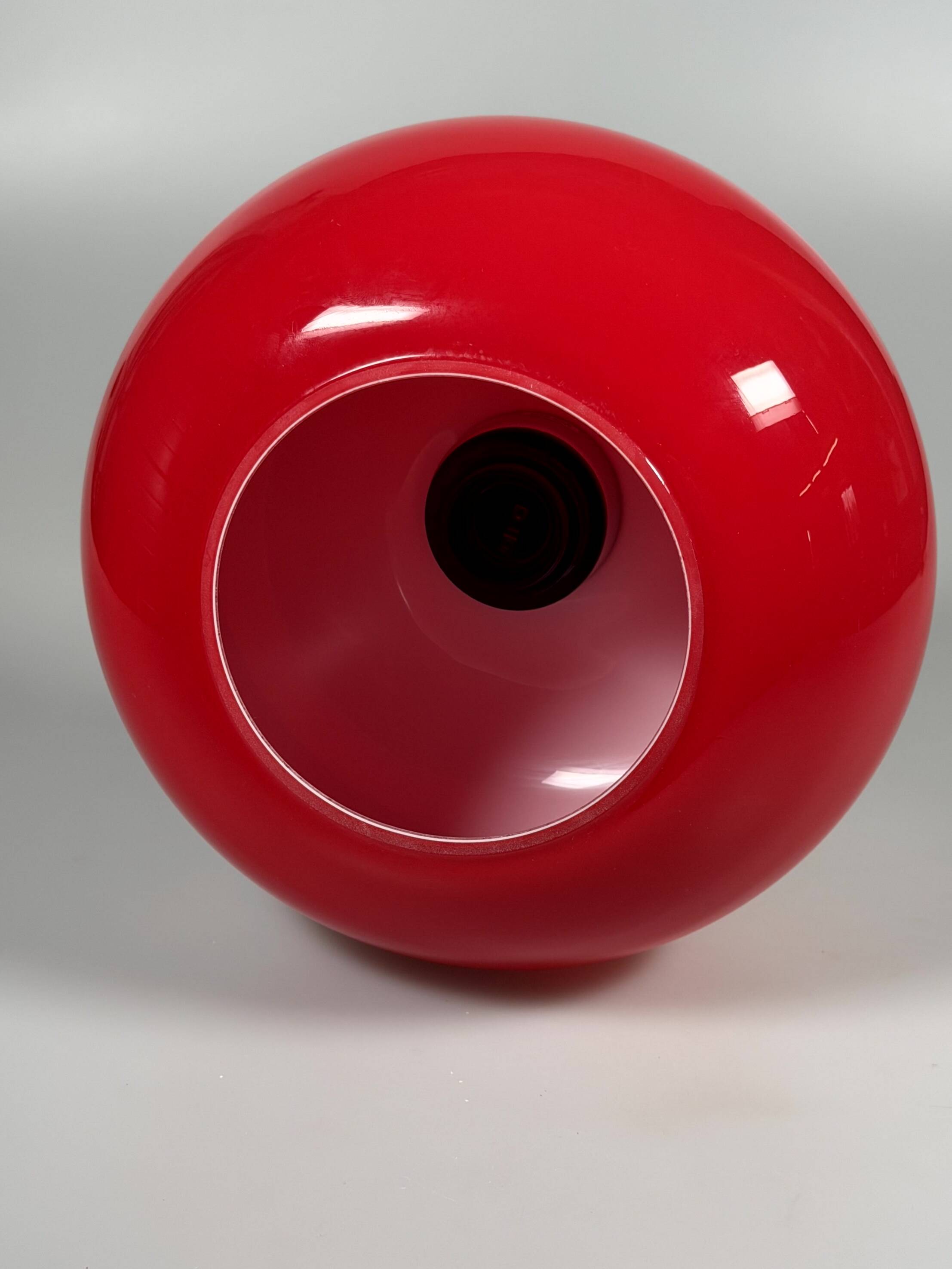 1960s 1970s Pendant Light Glass Ceiling Lamp Space Age Design