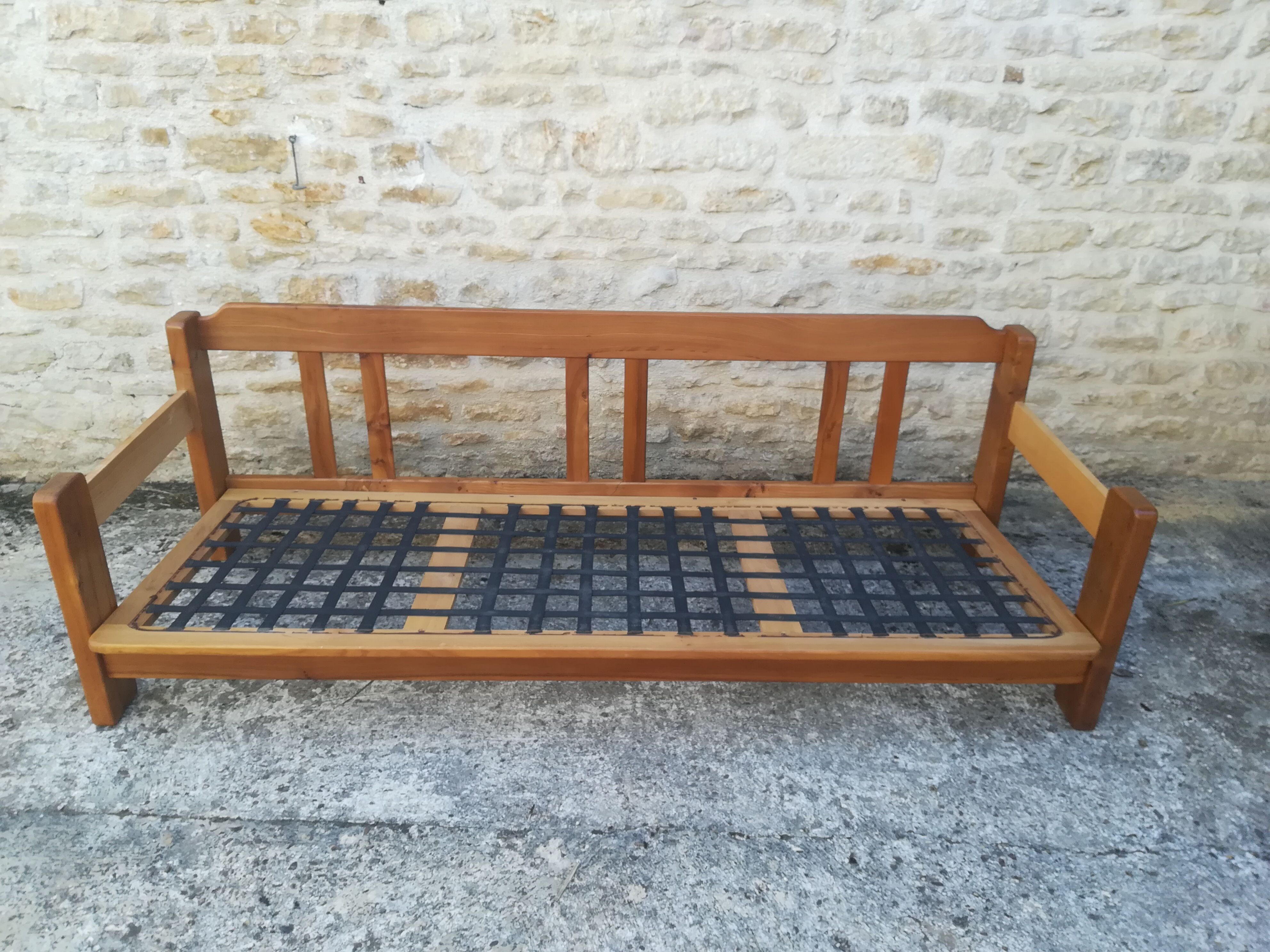 Scandinavian elm sofa