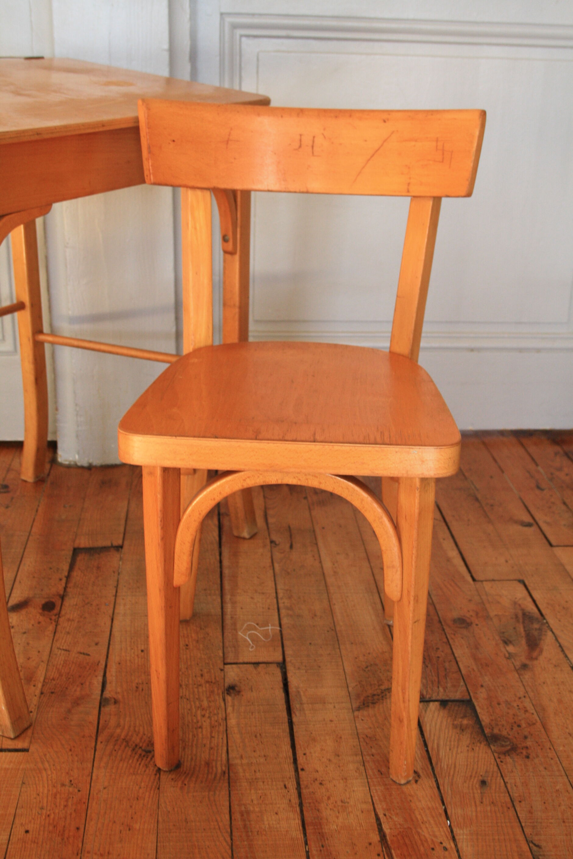 Bureau et chaise enfant Baumann bois