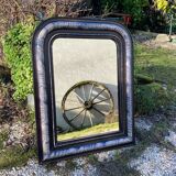 Miroir ancien Louis Philippe 69x54cm