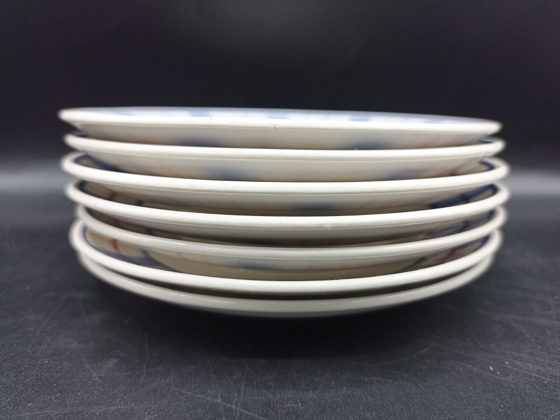 7 soucoupes Villeroy & Boch - Odette