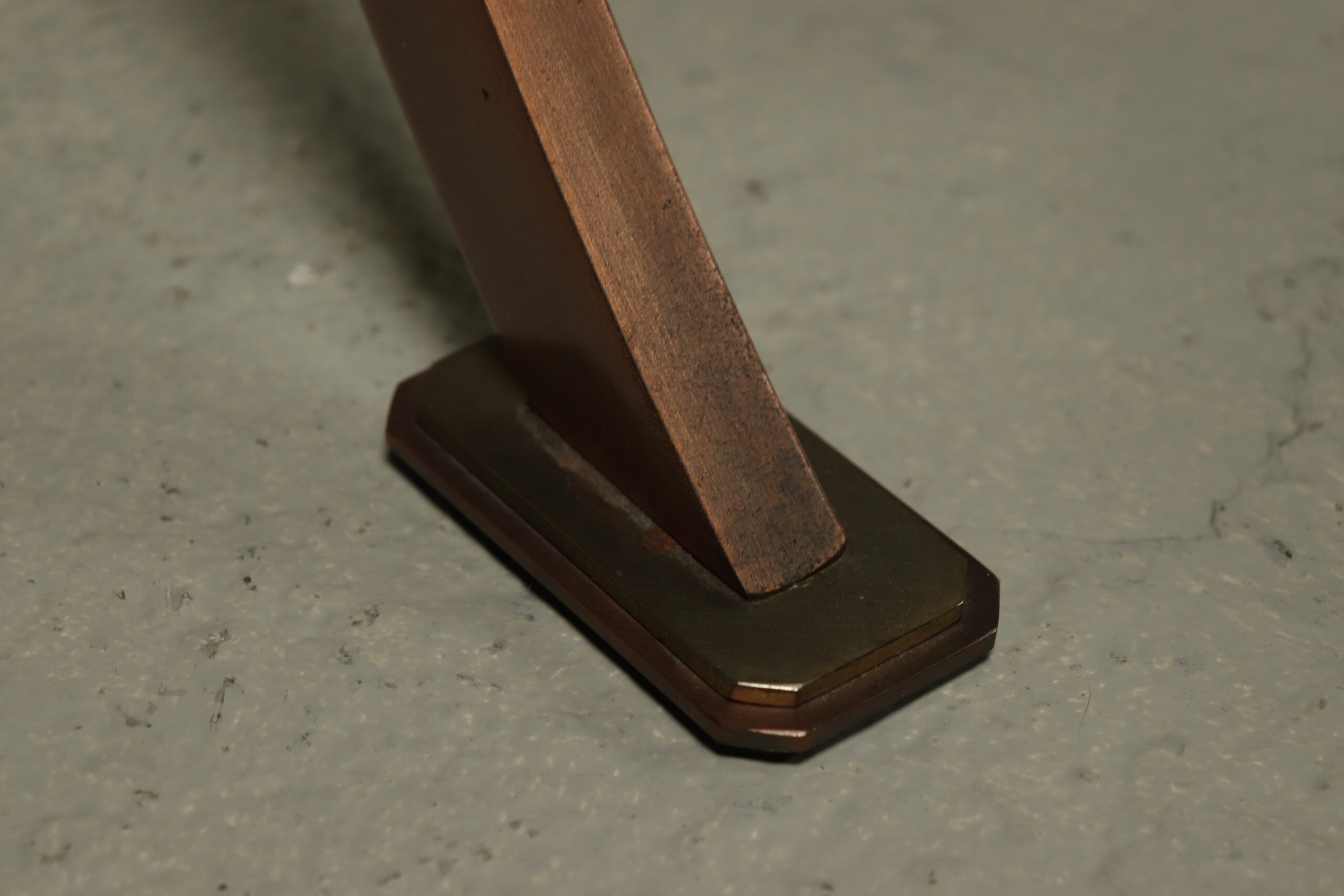 Side table by Belgo Chrom Belgium 1980s