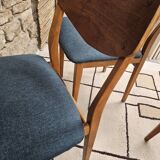 Set of 5 Scandinavian chairs