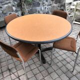 Round table and eurosit chairs