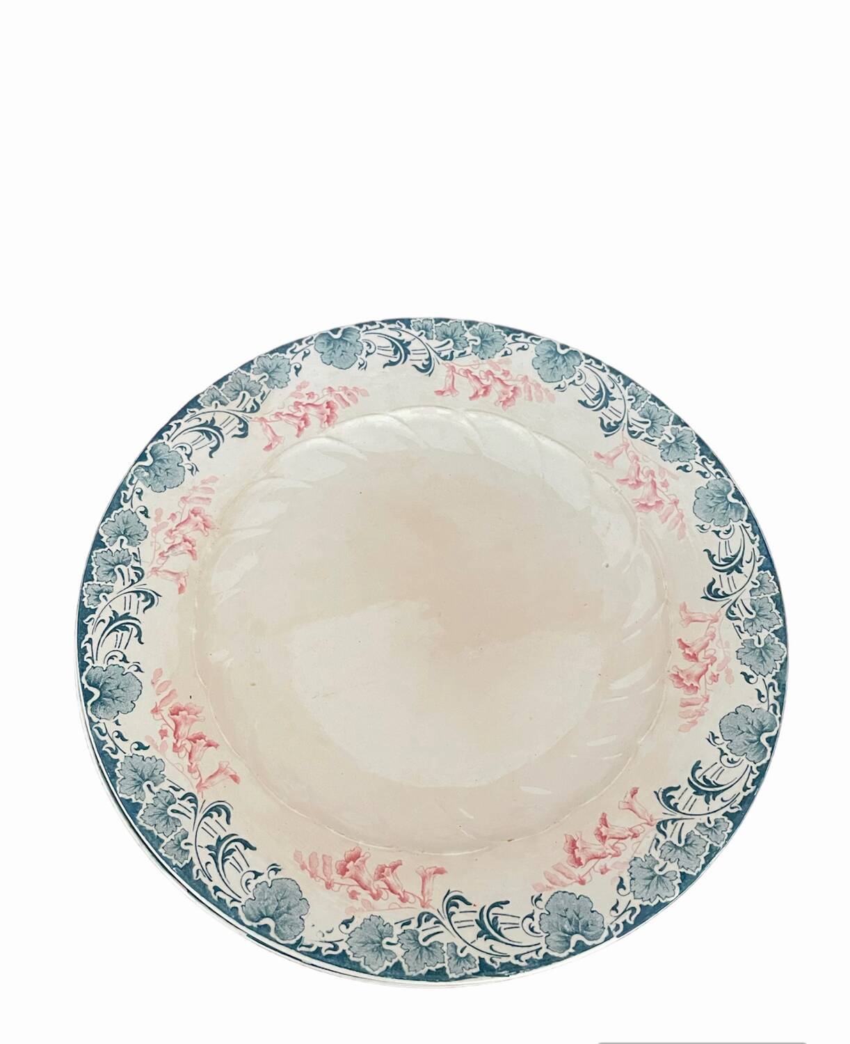 Set of 7 Longwy Art Nouveau plates