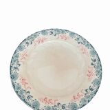 Set of 7 Longwy Art Nouveau plates