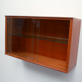 1960s showcase in teak