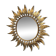 Miroir soleil en métal, Espagne 1960