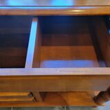 Cocktail coffee table in cherry wood