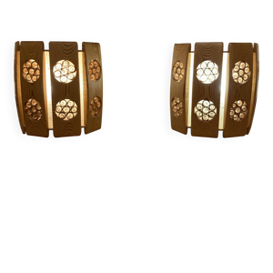 Paire d'appliques scandinaves