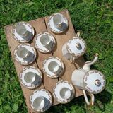 Limoges porcelain tea service - Walbecque Dewitte Armentières