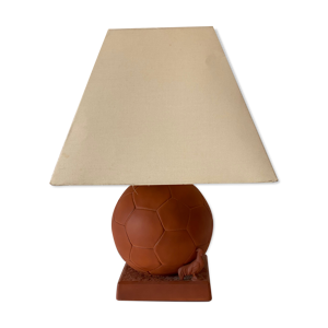 Lampe ballon de football - coq