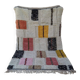 Beni Ouarain Patchwork Rug – Splashes of Colour 250*150 cm