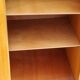 Vintage Golden Blond Oak Chest of drawers Feet Compass 6 Drawers 1 Door 50s