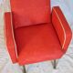 Fauteuil skaï vintage enfant