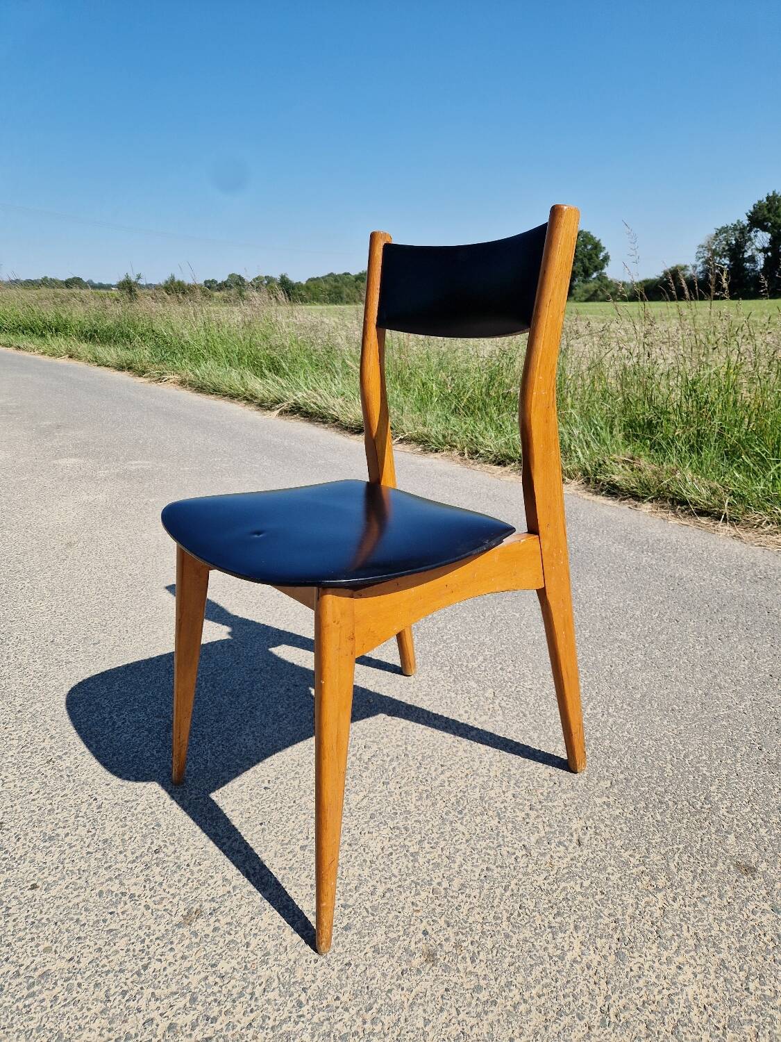 Vintage Scandinavian style chair from the 60s
