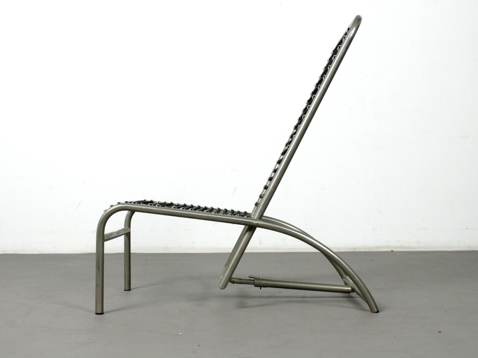 Chaise longue vintage originale de René Herbst, pour Tecta (bauhaus)
