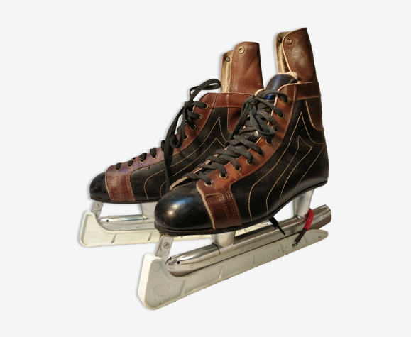 Paire de patins à glace vintage adidas buffalo | Selency
