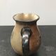 Former pitcher porfrhof brown sandstone enamelled vintage blue décor