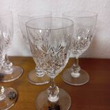 7 Saint Louis Crystal glasses