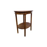 Old French Oval Side Table, 1940s