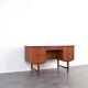 Mid-Century Modern Danish Teak Executive Desk, 1960s