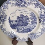 Assiette ancienne Ceraminter - Fabrication italienne