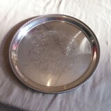 small round silver metal top