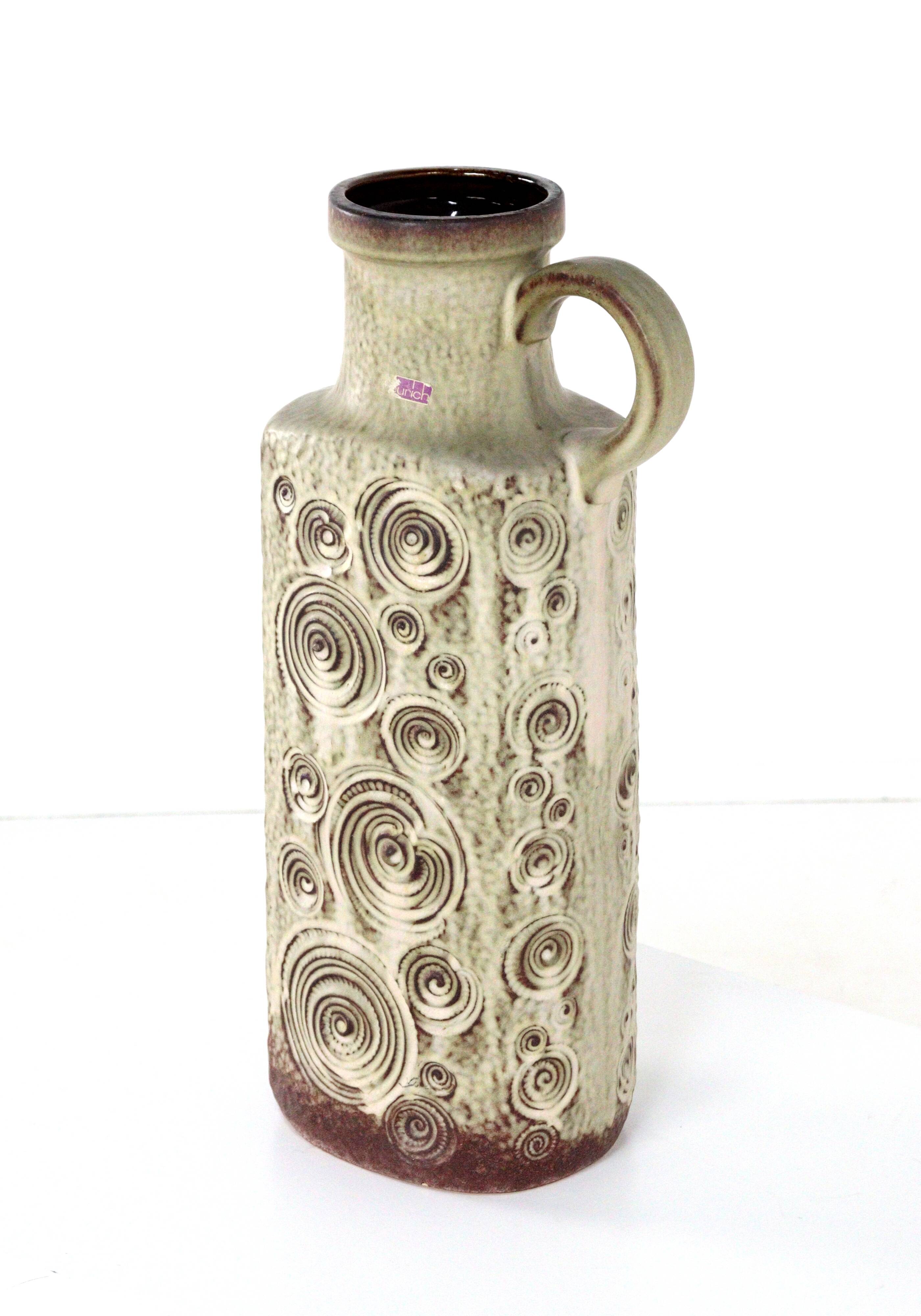 Vase de sol Scheurich Allemagne de l'Ouest 482-50