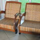 Art Deco canne chairs