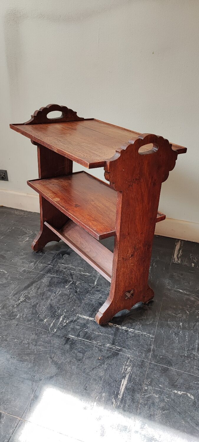 Side table in solid wood