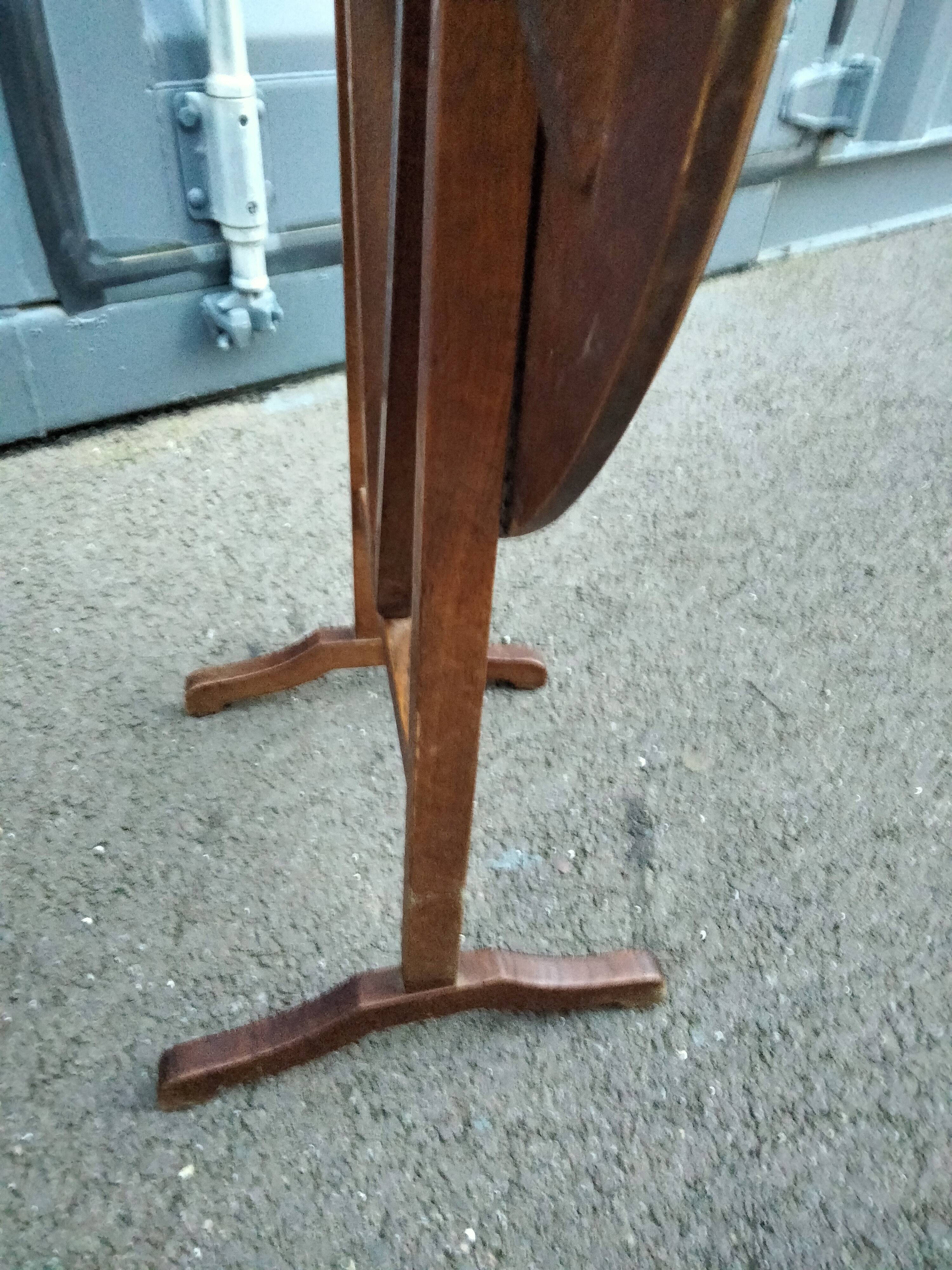 Pair of antique wooden bedside tables side table