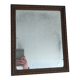 Vintage wooden mirror