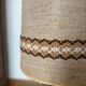 Large vintage 70s ceramic lamp – 1.20m