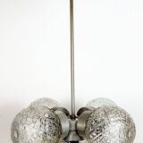 Vintage Cut Glass Chandelier from Kamenický Šenov, 1960s