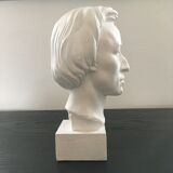 Romantic young man bust