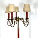 Arredoluce Monza, brass floor lamp from 50s