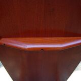 Vintage revtangular coffee table in solid teak by john boné denmark 1960s