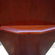 Table basse vintage revtangulaire en teck massif de john boné danemark 1960
