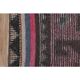 Vintage Turkish Oushak Handmade Wool Pink Brown Runner Rug 87x320