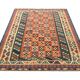 Grand tapis Kilim vintage, en laine turque tissée à plat, motif géométrique, 296 x 212 cm