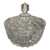 Adorable vintage chiseled glass jam maker