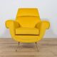 Mid-Century Armchair by Gigi Radice for Minotti, Italy, 1960s